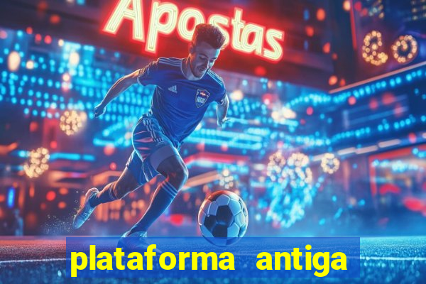 plataforma antiga de jogos